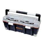 Tactix Πλαστική Εργαλειοθήκη Με Αποσπώμενο Ράφι Και 2 Ταμπακιέρες 320312