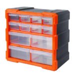 Tactix Κουτί Αποθήκευσης Πλαστικό Με 12 Συρτάρια 320630