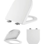 Bormann  Κάλυμμα λεκάνης Norma Soft Close Duroplast Mεγάλης Αντοχής Και Διάρκεια Ζωής BTW1020