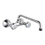 Bormann Μπαταρία Νεροχύτη Κουζίνας Silver BTW3150