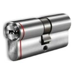 Domus Econ Κύλινδρος Πόρτας Ασφαλείας Με Σχισμή Break Secure N75 Nickel 21075K