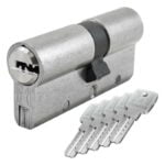 Domus Alfa Αφαλός Υψίστης Ασφαλείας 83mm 30/53 Ασημί 24083K