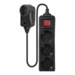 SAS Πολύπριζο Ασφαλείας 3 Θέσεων Με Μήκος Καλωδίου 1.5m 100-11-031