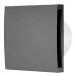 Europlast  Εξαεριστήρας Μπάνιου Με  Κάλυμμα Ανθρακί EET125A