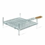 Bormann Σχάρα Ψησίματος Inox Διπλή 35x25cm BBQ1011