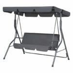 Bormann Κούνια 3 Θέσεων Μεταλλική 170x110x153cm BSP1050