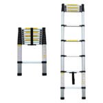 Bormann Τηλεσκοπική Σκάλα Αλουμινίου 10 Σκαλιών BHL7010