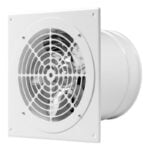 Europlast Εξαεριστήρας Τοίχου 200mm Λευκός ZSMK200