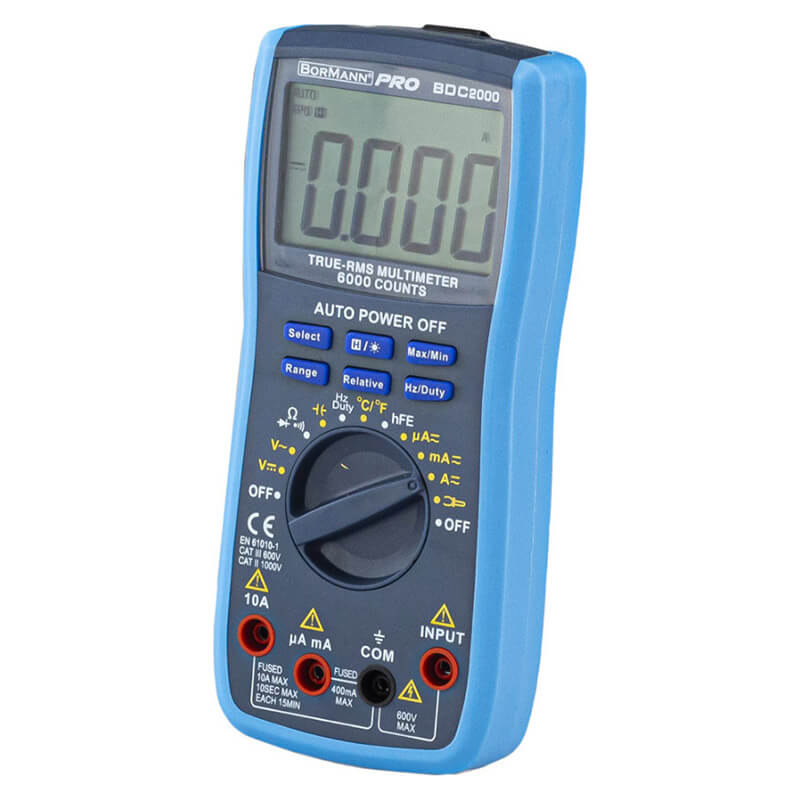 20210125105755_4c7a3184 Bormann Pro Ψηφιακό Πολύμετρο 600V BDC2000 - Image 1