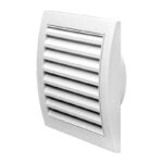 Europlast Περσίδα Εξαερισμού Πλαστική Με Πλέγμα Προστασίας 14.8x15.3cm ND10