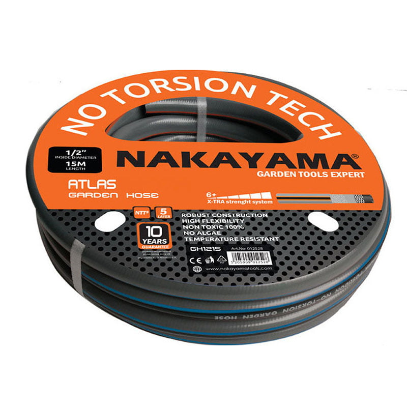 Nakayama Λάστιχο Ποτίσματος Atlas 3 1/2 15m GH4100