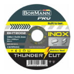 Bormann Pro Δίσκος Κοπής Thunder Cut Inox Extra Long Κεραμικός Φ230x1.9mm BHT2002