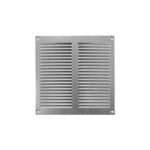 Europlast MR2020Zn Περσίδα Εξαερισμού με Πλέγμα Προστασίας Γκρι