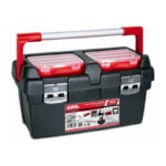 Tayg 600E Εργαλειοθήκη Χειρός Πλαστική με Εταζέρα & Ταμπακιέρα