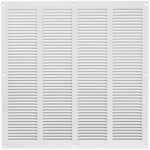 Europlast MR4040 Περσίδα Εξαερισμού Μεταλλική με Πλέγμα Προστασίας Λευκό
