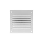 Europlast MR1010 Περσίδα Εξαερισμού με Πλέγμα Προστασίας Γκρι