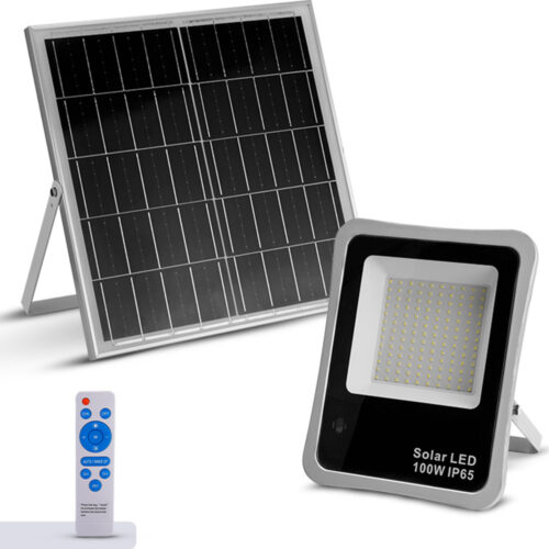 Bormann Lite BLF2350 Ηλιακός Προβολέας LED 100W Αδιάβροχος