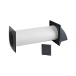 Europlast EER100SA Εναλλάκτης Θερμότητας Αέρα Με Διακόπτη Τοιχού Ανθρακί