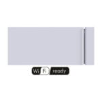 Radialight Kyoto Ψηφιακός Θερμοπομπός Διπλής Λειτουργίας 1500 Watt Λευκό.