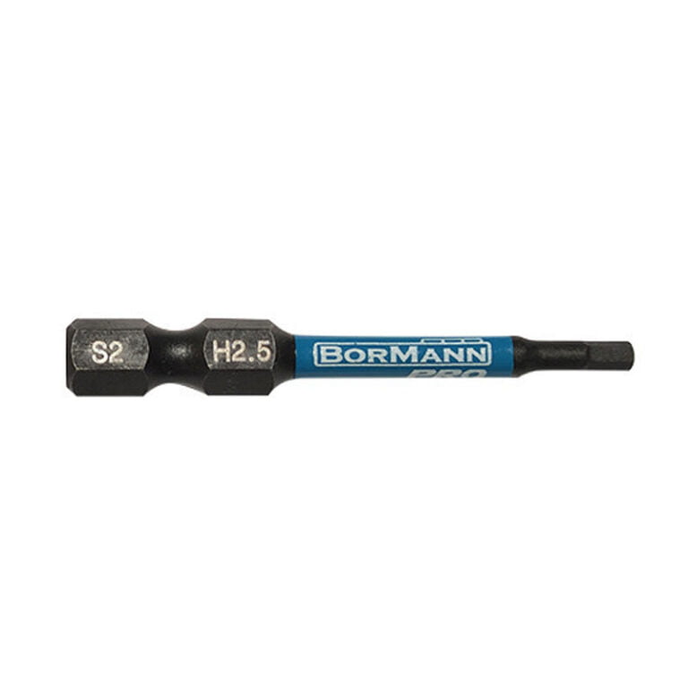 Bormann Pro BHT3682-2 Σετ 2 Μύτες Allen Impact S2 X-Pro H2.5x50mm