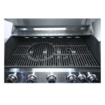 Bormann Elite BBQ5100 Ψησταριά Υγραερίου Μαντεμένιας Σχάρας 101x66εκ. με 5 Εστίες 18kW και Πλαϊνό Μάτι - Image 7