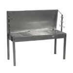 Lianos L166129 Ψησταριά Κάρβουνου με Καπάκι για Αρνί 145x50εκ.