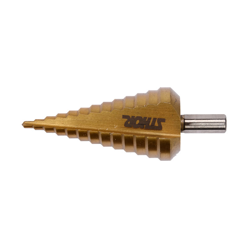 sthor-22613-2 Sthor 22613 Κωνικό Τρυπάνι HSS Τιτανίου για Μέταλλο και Δομικά Υλικά 4-39mm