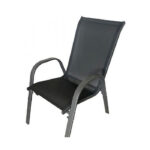 Bormann - BSP1130 Καρέκλα Εξωτερικού Χώρου Μεταλλική Lite Γκρι