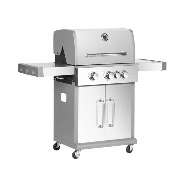 Bormann BBQ5040 Ψησταριά Υγραερίου Prime 3+1 Εστιών Luxury Type