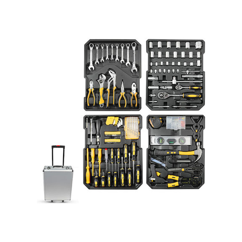 BHT5050 Bormann BHT5050 Σετ 428τεμ Εργαλείων Σε Τρόλεϊ Αλουμινίου