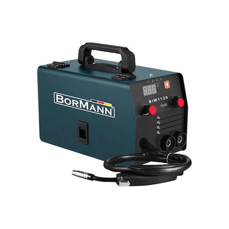 BIW1120 Bormann BIW1120 Ηλεκτροκόλληση MIG/MMA 120A No Gas 450gr Κουλούρα (0.8-0.9mm)