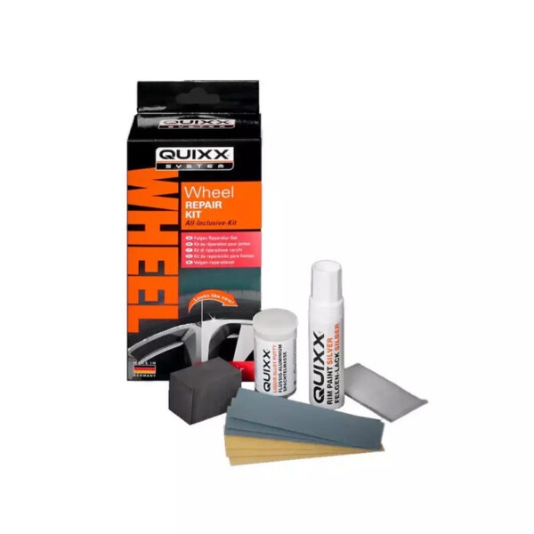 Quixx 10208 Wheel Repair Kit Σετ Επιδιόρθωσης για Ζάντες Αυτοκινήτου Ασημί