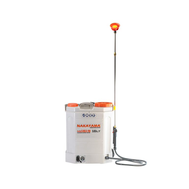 Nakayama NS1619 Ψεκαστήρας Πλάτης Μπαταρίας 12V 16lt με Ανοξείδωτο Τηλεσκοπικό Αυλό
