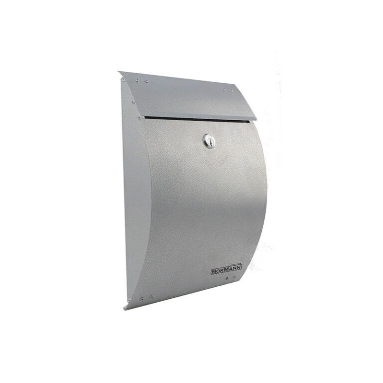 Bormann BMB1000 Γραμματοκιβώτιο Μεταλλικό Νίκελ Ματ 30x22x7cm