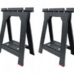 Qbrick Καβαλέτο Πλαστικό με Μέγιστη Αντοχή 150kg 2τμχ 29557257