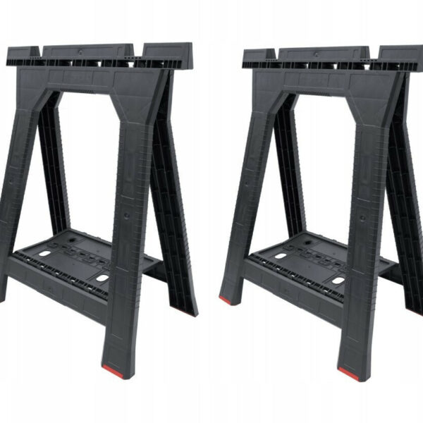 Qbrick Καβαλέτο Πλαστικό με Μέγιστη Αντοχή 150kg 2τμχ 29557257