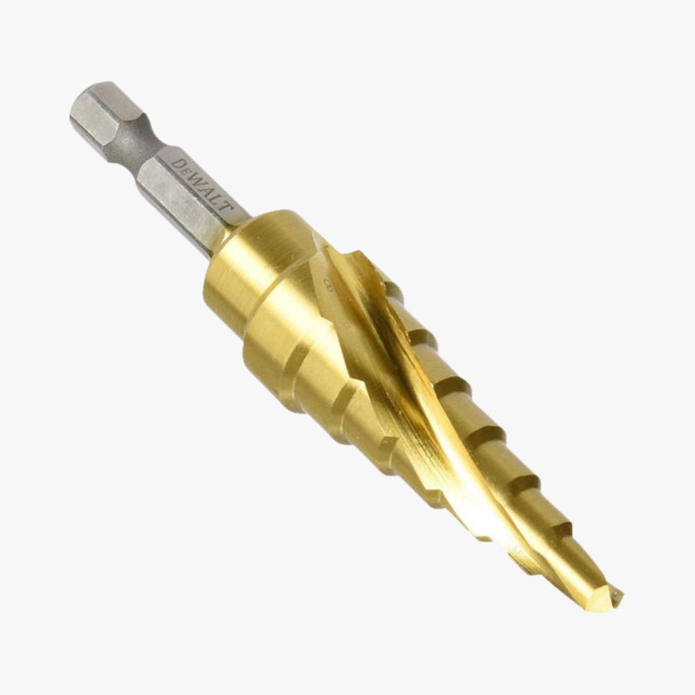 Dewalt DT5027 Impact Κωνικό Τρυπάνι Τιτανίου με Εξάγωνο Στέλεχος για Δομικά Υλικά 6-8mm